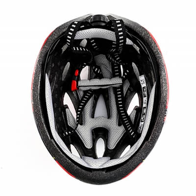 Фото: Детский защитный велошлем со съемным козырьком Kindheit Velo, красный, размер S-2 Детский защитный велошлем со съемным козырьком Kindheit Velo, красный, размер S-2