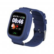 Детские часы Q90 с GPS (темно-синие)