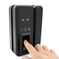 Врезной биометрический электронный замок Finger Touch (чёрный)
